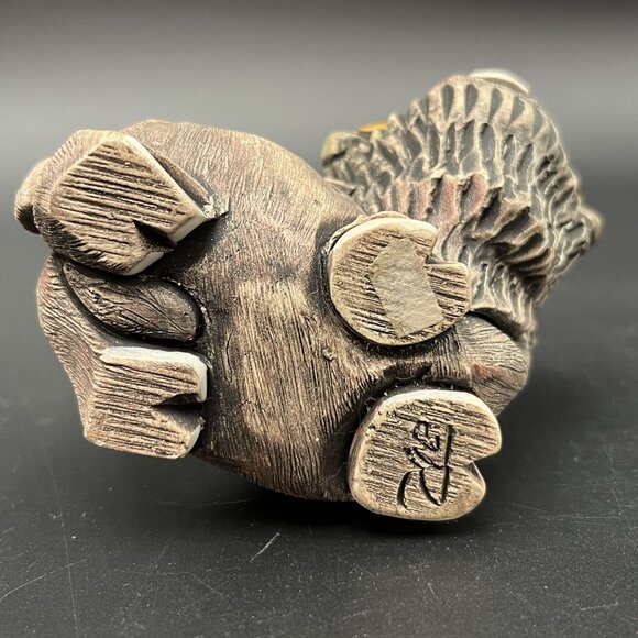 Artesania Rinconada Uruguay American Buffalo Version 2 Figurine #88 Ceramic Vtg - Picture 10 of 11